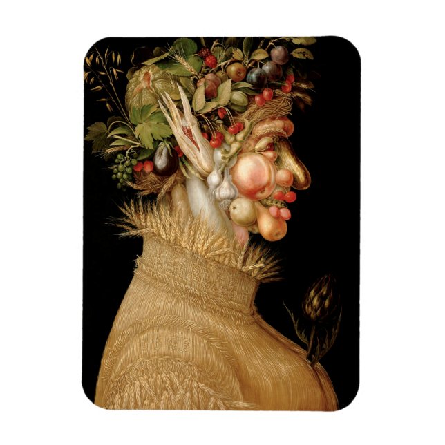 Arcimboldo Summer Magnet (Vertical)