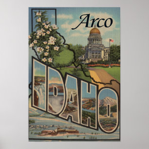 Arco, IdahoLarge Letter ScenesArco, ID Poster