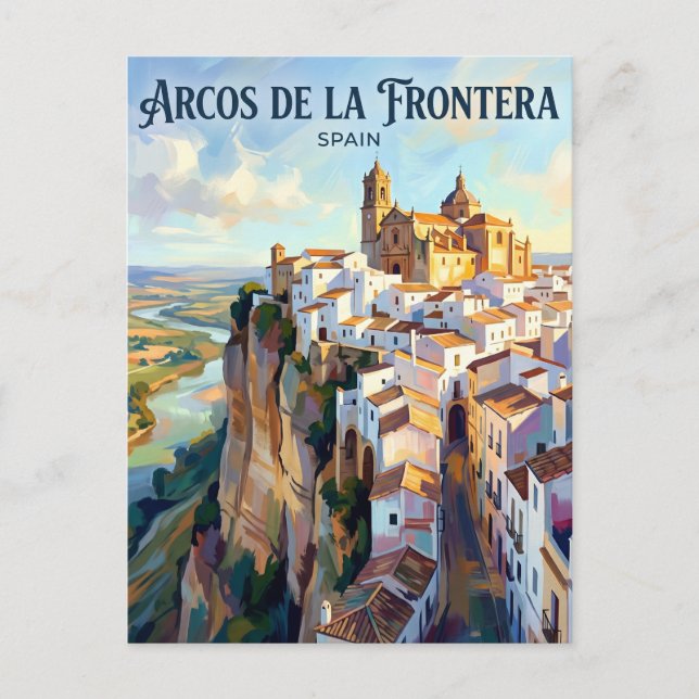 Arcos de la Frontera Spain Postcard (Front)
