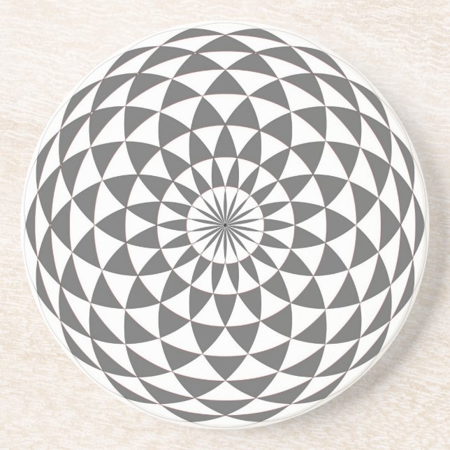 arcs and angles coaster (Front)