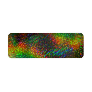 Arcs-en-ciel olographes de parties scintillantes
