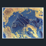 " Arctic: 1971 The Arctic OCEAN FLOOR map ... Poster<br><div class="desc">This distinctive physical map of the Arctic Ocean floor appeared in the October 1971 issue of National Geographic as a supplement to the map of the Arctic. The detail of such submarine terrain as continental shelves, abyssal plains, ridges, and fracture zones is stunning. A true work of art, and a...</div>