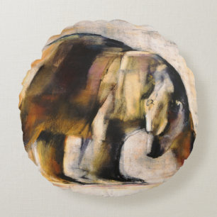 Arctic 1999 round pillow