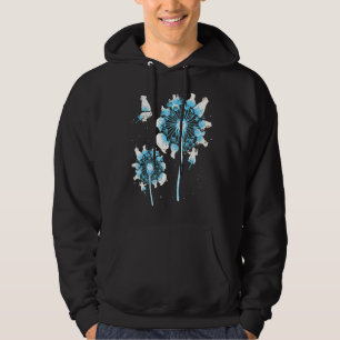 Arctic Animal Polar Bear Dandelion Polar Bear Hoodie