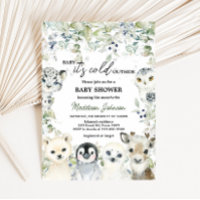 Arctic Animals Baby Shower