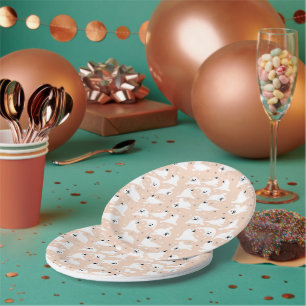 Arctic Animals Collection- Seals Paper Plate