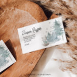 Arctic Animals Diaper Raffle Baby Shower Card<br><div class="desc">Place this raffle ticket in with the invitation and the Mom-to-be will be so happy you did! She won't need to worry about buying diapers for a looooooong time! Check out our entire collection to make your baby shower complete!</div>