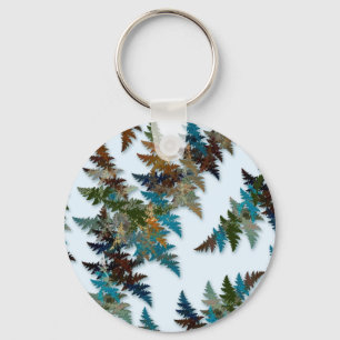 Arctic Camouflage Keychain