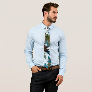 Arctic Camouflage Tie