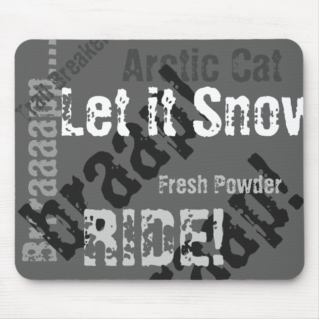 Arctic Cat Mouse Pad (Front)