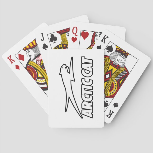 Arctic Cat Playing Card (Back)