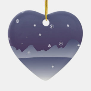 Arctic Ceramic Ornament