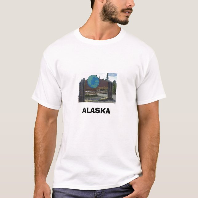 arctic circle, ALASKA T-Shirt (Front)