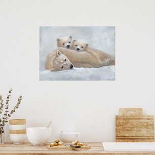 Arctic Family Poster