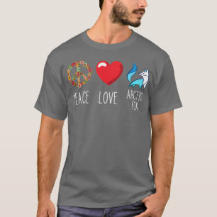Arctic Fo Love Peace Fo Heart Peace Landscape Prem T-Shirt