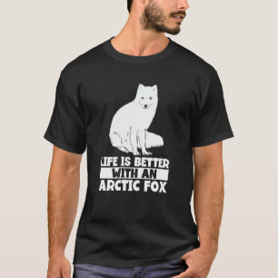 Arctic Fox Artic Animals Cute Artic Fox Pyjamas  8 T-Shirt
