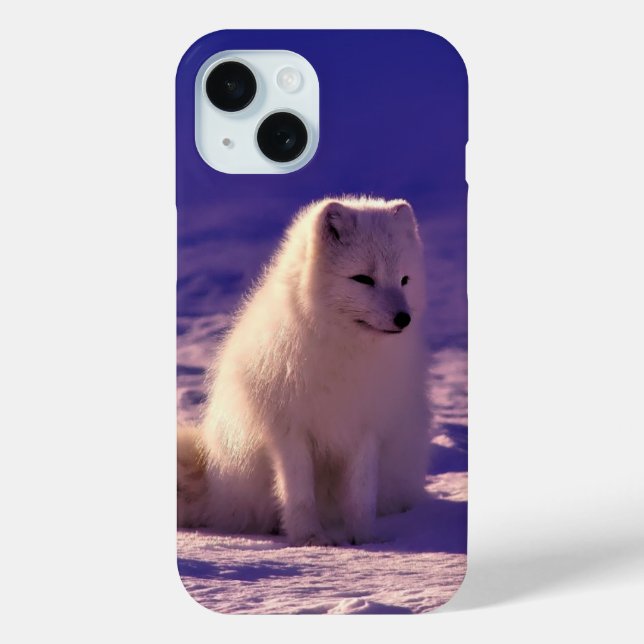 Arctic Fox Case-Mate iPhone Case (Back)
