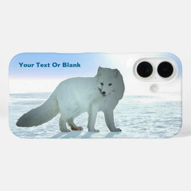 Arctic Fox Case-Mate iPhone Case (Back (Horizontal))