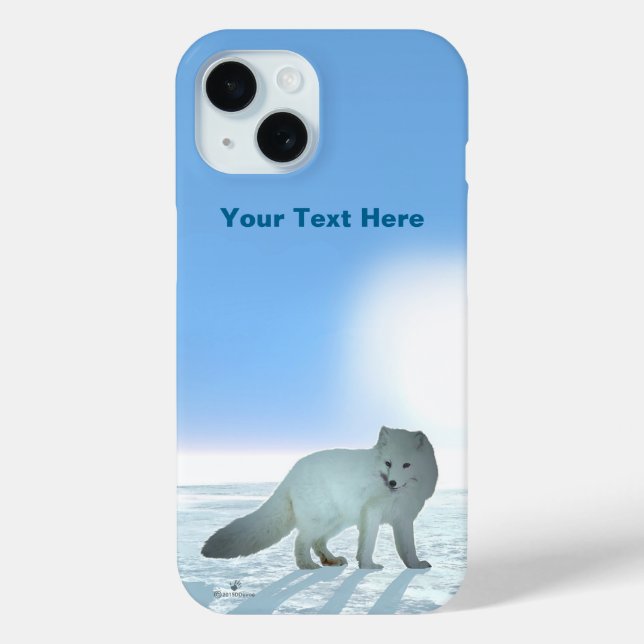 Arctic Fox Case-Mate iPhone Case (Back)