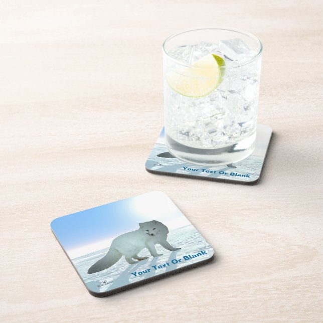 Arctic Fox Coaster (Right Side)