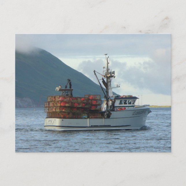 Arctic Fox, Crab Boat in Dutch Harbour, Alaska Postcard (Front)