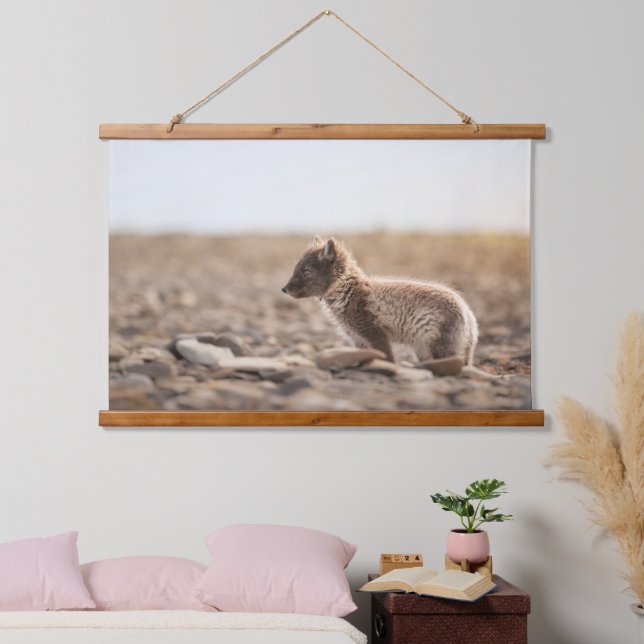 Arctic Fox Hanging Tapestry (Bedroom)