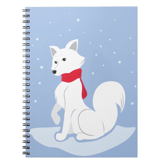 Arctic Fox Notebook (Front)