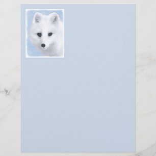 Arctic Fox Painting - Original Wildlife Art