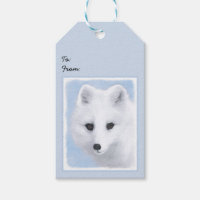 Arctic Fox Painting - Original Wildlife Art