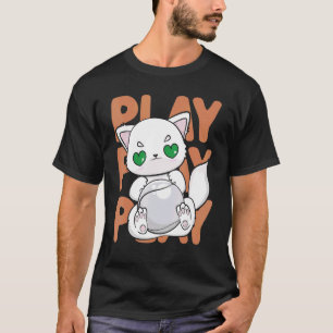 Arctic Fox Plays Baseball For Infielders Outfielde T-Shirt