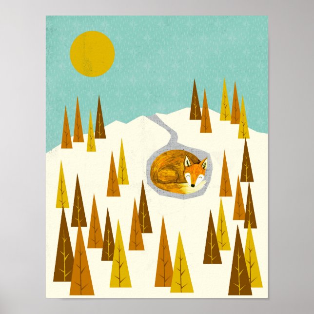 Arctic Fox Poster (Front)