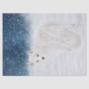 Arctic Fox Tissue Paper