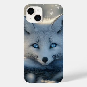 Arctic Fox with Mesmerizing Blue Eyes  Case-Mate iPhone 14 Case