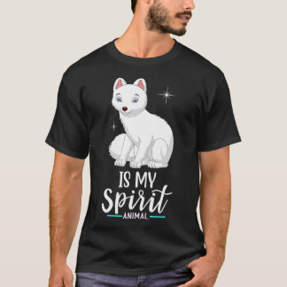 Arctic Foxes Is My Spirit Animal I Children Girl F T-Shirt