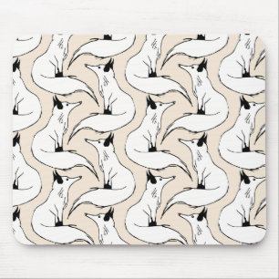 Arctic Foxes Mouse Pad