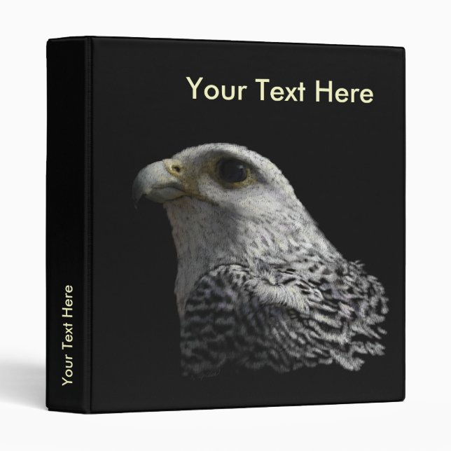 Arctic Gyrfalcon Binder (Front/Spine)