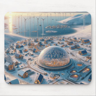 Arctic Harmony Habitat Mouse Pad