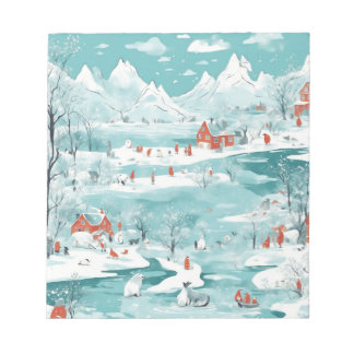 Arctic Haven Notepad