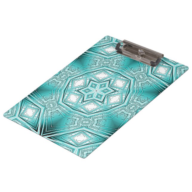Arctic Kaleidoscope  Clipboard (Angled)