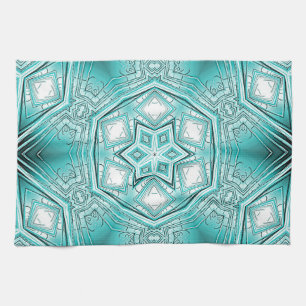 Arctic Kaleidoscope Kitchen Towel