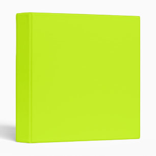 Arctic lime (solid colour)  binder