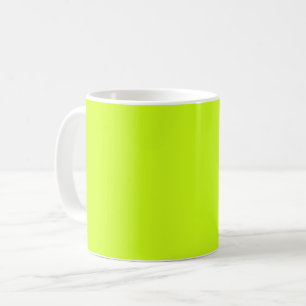 Arctic lime (solid colour)  coffee mug