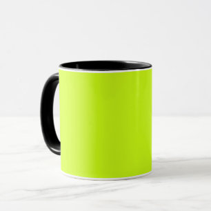 Arctic lime (solid colour) mug