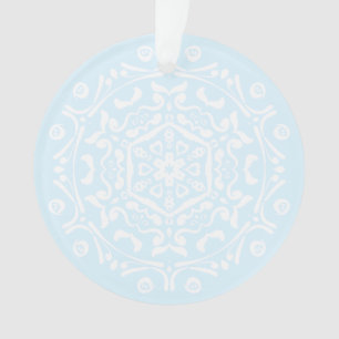 Arctic Mandala Ornament