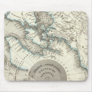 Arctic, Northern Hemisphere Mouse Pad