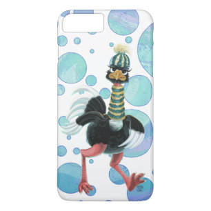 Arctic Ostrich on the Run Case-Mate iPhone Case