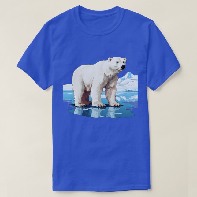 Arctic Polar Bear TShirt 1 (Design Front)