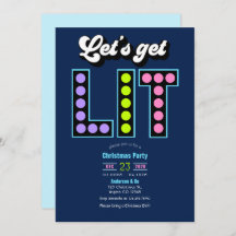 Arctic Pop Let’s Get Lit Retro Christmas Party