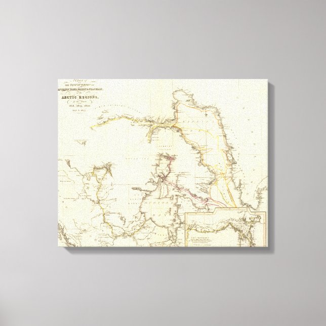 Arctic Regions 2 Canvas Print (Front)