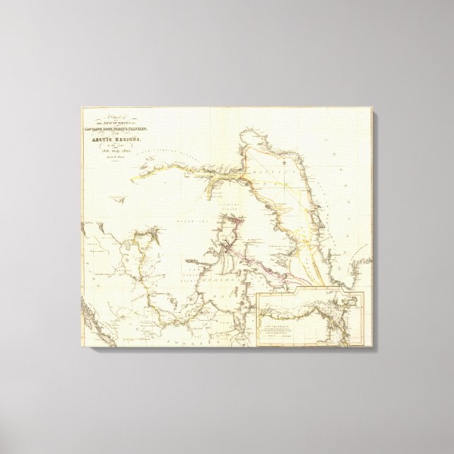Arctic Regions 2 Canvas Print (Front)